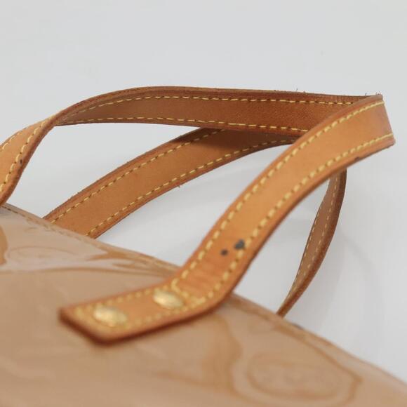 LOUIS VUITTON Monogram Vernis Reade PM Hand Bag Noisette M91334 - Picture 8 of 12